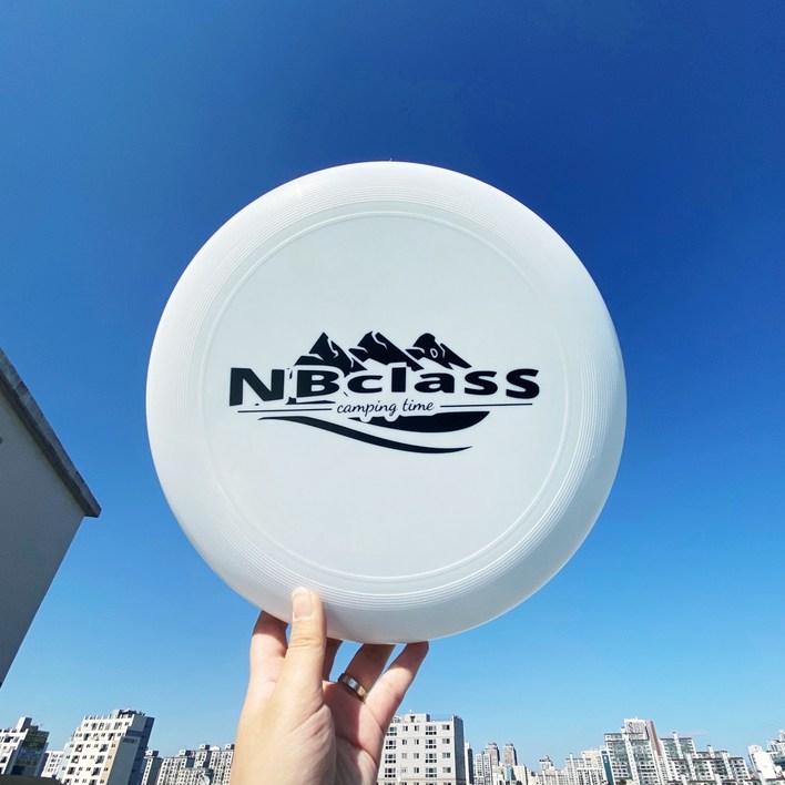 뉴빛클라스 플라잉디스크 프리즈비 원반 수납백, 화이트White, 1개