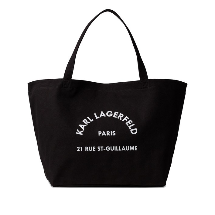 칼 라거펠트 루 성 기욤 캔버스 토트 백