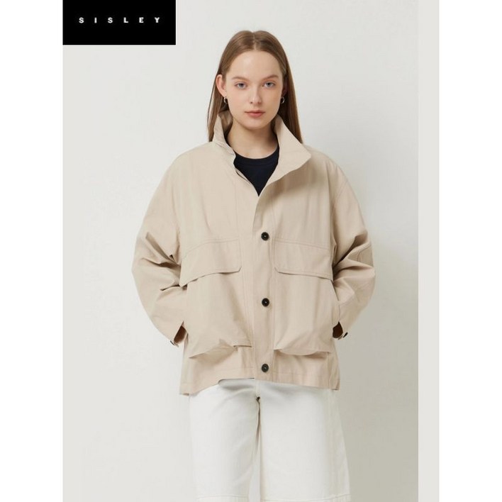 시슬리 플래닛 하프 코트 SACTA2611