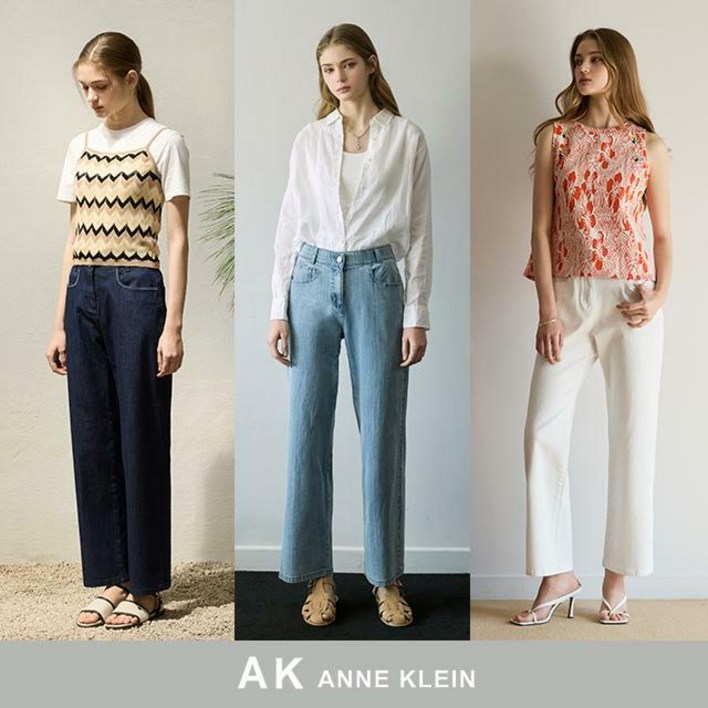 런칭가79,900원25SS AK 앤클라인 썸머 에어리 인견 데님 2종