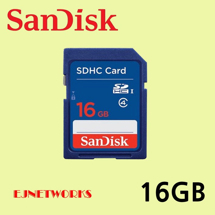 샌디스크 메모리카드 SD 클래스 4