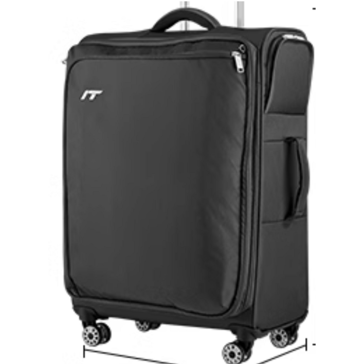 화물용 28인치 블랙 영국 it Luggage 초경량 캐리어 옥스포드 패브릭 소프트