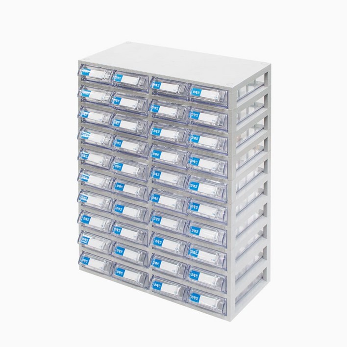 코메드 CMD50110 멀티박스40칸 투명서랍장, 단일색상 코메드 CMD50110 멀티박스40칸 투명서랍장, 단일색상
