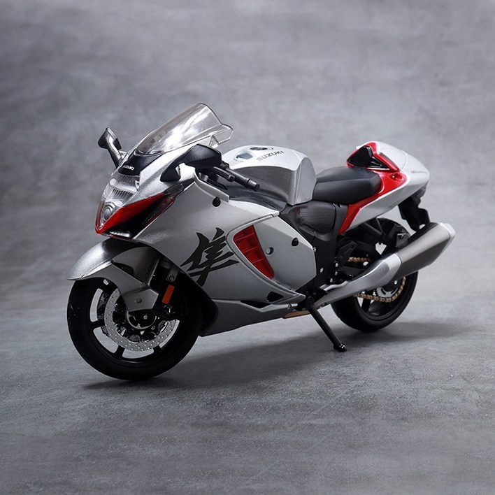 마이스토 1:12 다이캐스트 오토바이모형 바이크피규어, 스즈키 하야부사 2022, 1개
