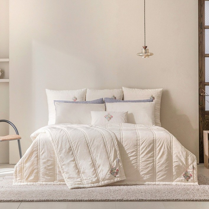 공식판매처 박술녀 한울 도톰양모 순면 이불베개커버  슈퍼싱글 퀸 킹 슈퍼킹  국내생산  빠른배송  선물추천  선착순특가