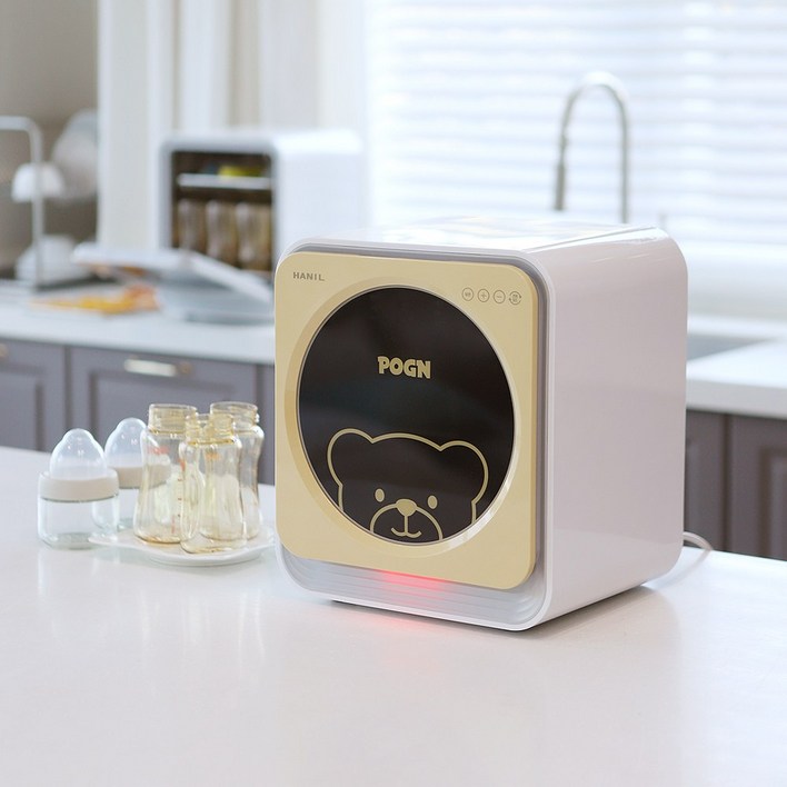 한일 포그니 젖병 소독기 건조기, 베이비 옐로우