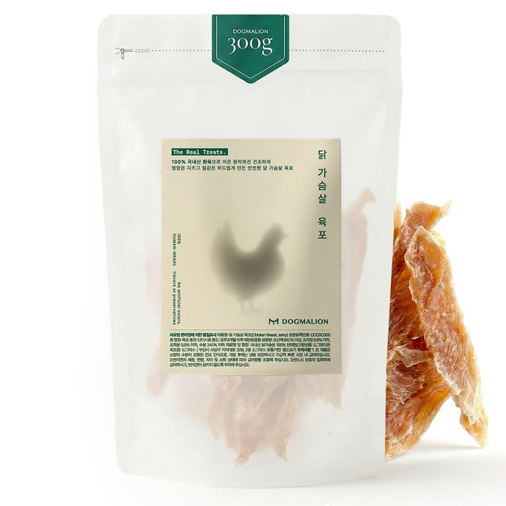 도그말리온 국내산 강아지 수제간식 대용량 6종