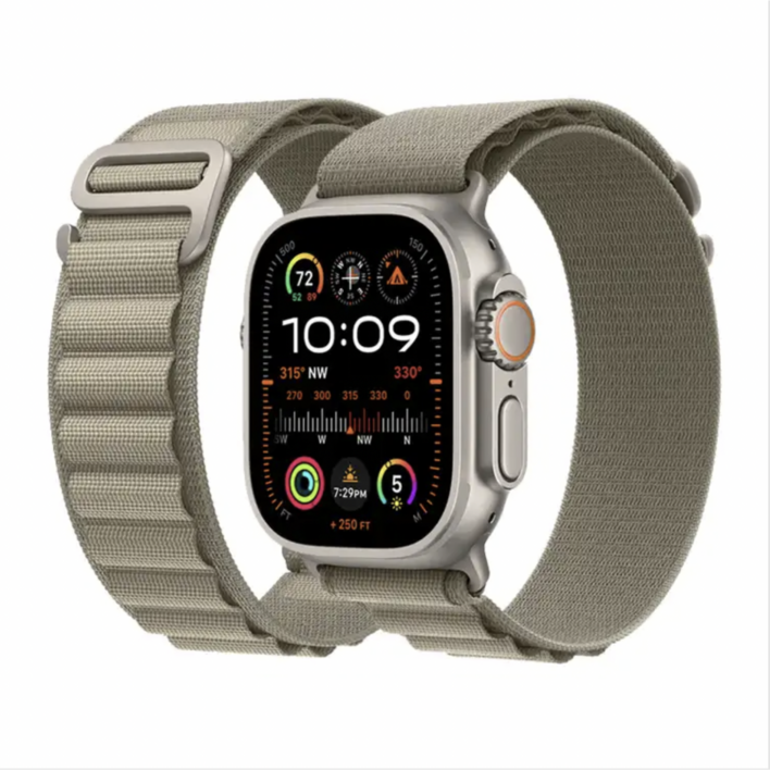 애플워치 울트라 호환 스트랩 알파인 루프 49mm, 올리브 494544mm 애플워치 울트라 호환 스트랩 알파인 루프 49mm, 올리브 494544mm