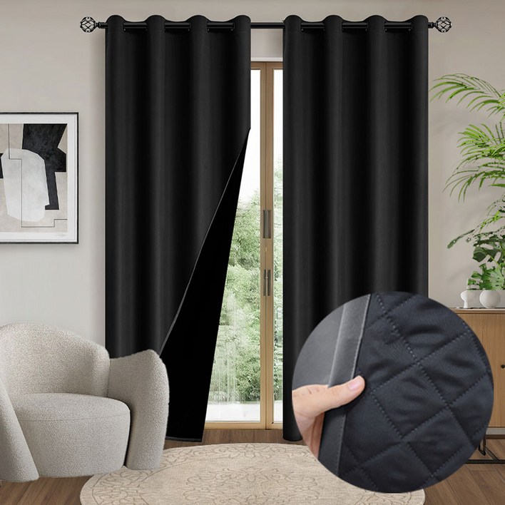 유스몰 바람막이 패딩 방한 커튼 아일렛형