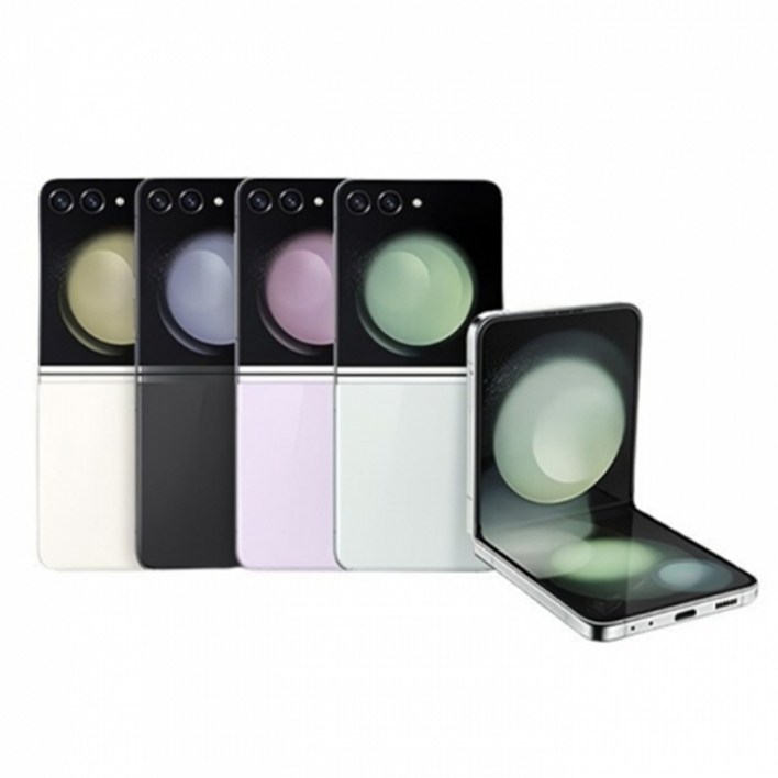 삼성전자 갤럭시 Z 플립5 512GB SM-F731 공기계 중고폰 리퍼폰, 크림, 512GB
