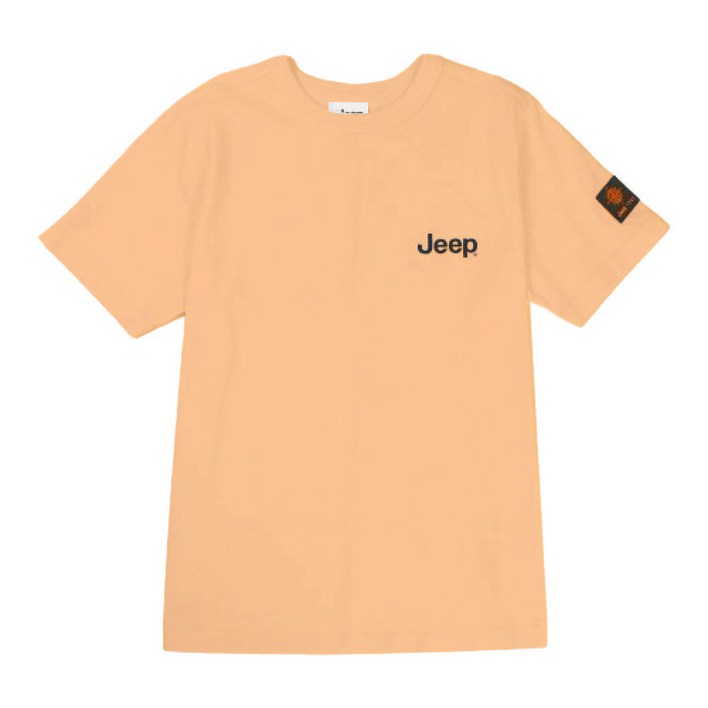 지프 80주년기념제작 스몰로고 반팔티셔츠 JM3TSU182오렌지
