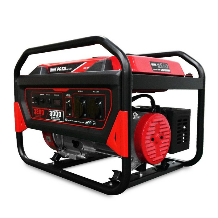 프로펠 가솔린 엔진 발전기 가정용 산업용 휴대용 캠핑 푸드트럭 PG32R