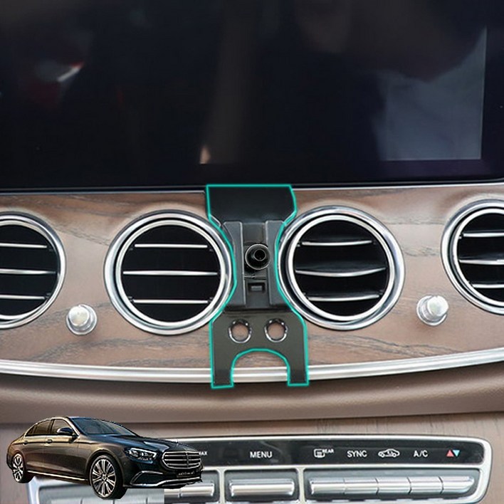 벤비아믹스 W213 E클래스 CLS 휴대폰 거치대 볼 마운트 스마트폰 송풍구 거치형 E클래스 쿠페  00831