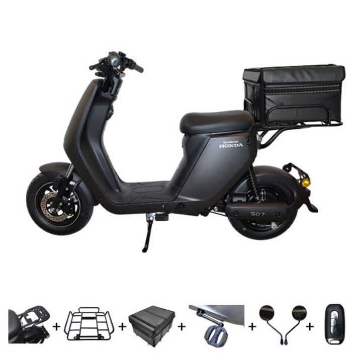 혼다 S07 2024년 형 전기스쿠터  배터리 용량 48V12Ah  48V14Ah  48V24Ah  48V26Ah 선택