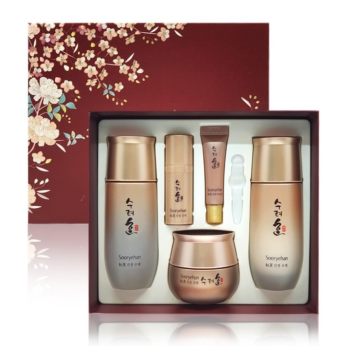 수려한 비책 진생 3종 스마트 세트/스킨 로션 크림, 1개