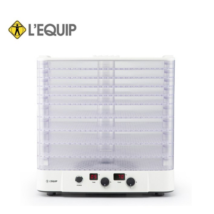 [리큅] 투명트레이 10단 식품건조기 LD-109 T55W, 단품