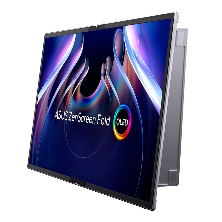 ASUS 에이수스 ZenScreen Fold OLED MQ17QH 폴더블 포터블 모니터, MQ17QH, 43.18cm