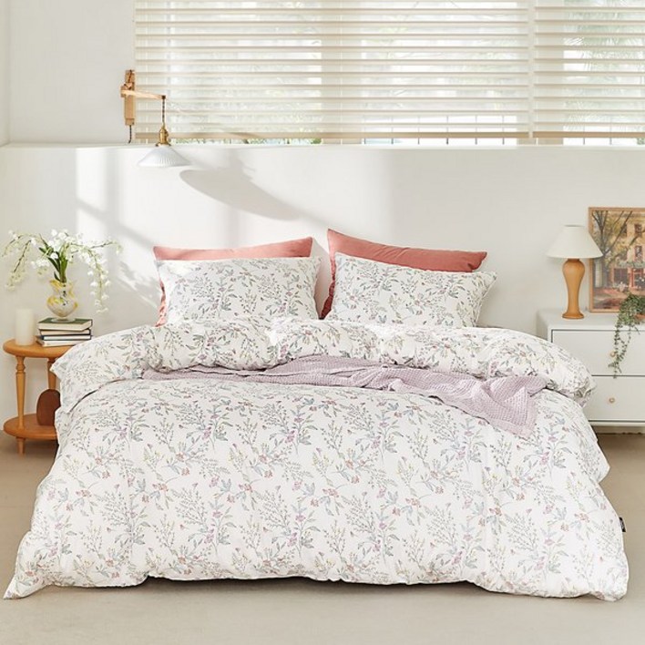 브랜드매장판 파르페 by알레르망 로지 60수 면모달 누빔이불커버