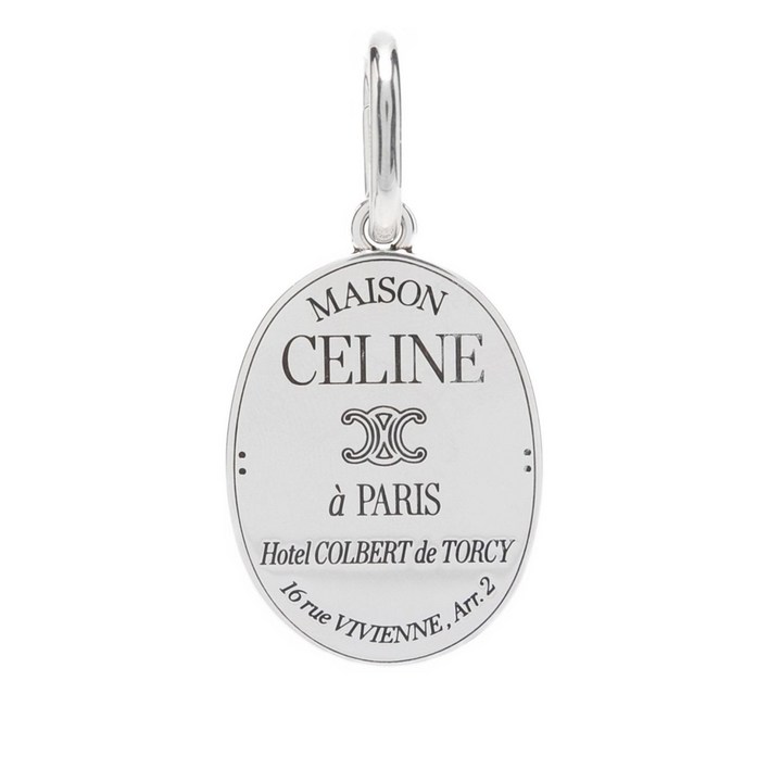 셀린느 메종 타원형 키링