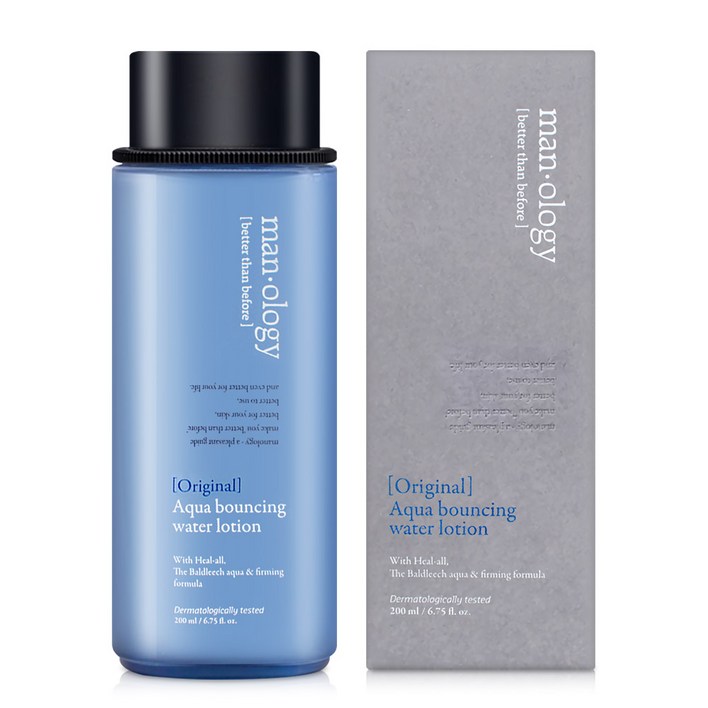 빌리프 맨올로지 아쿠아 바운싱 워터 로션 200ml 면도로션, 200ml, 1개