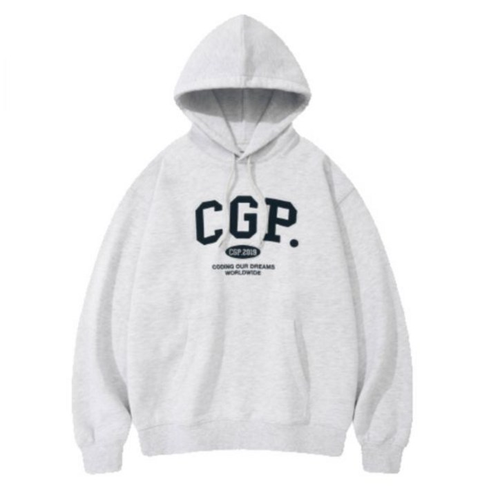 매장정품 코드그라피 후드티 CGP 아치 로고 후드티라이트그레이