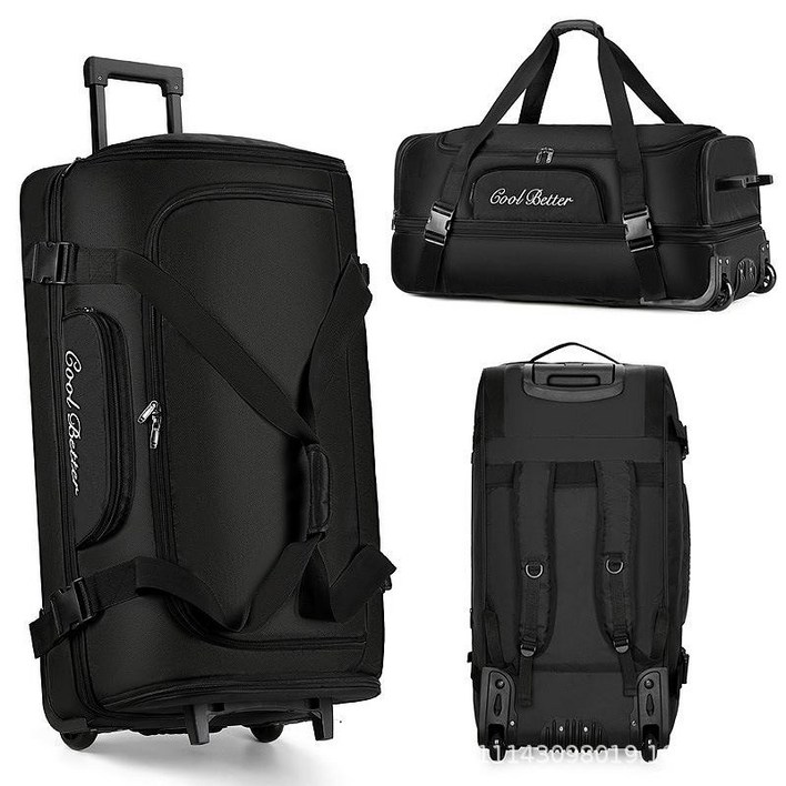 특대형 대용량 여행용 캐리어 확장형 바퀴형 의류 수납 가방