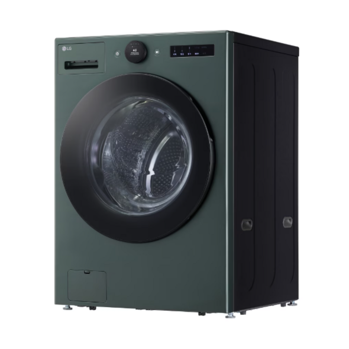 LG전자 트롬 오브제컬렉션 세탁기 FX25GSR 25Kg/색상:네이처 그린