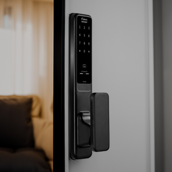 게이트맨 푸시풀도어락 현관문도어락 GP-300R 1초잠김 바로잠김 디지털도어락, 300R, 방문설치