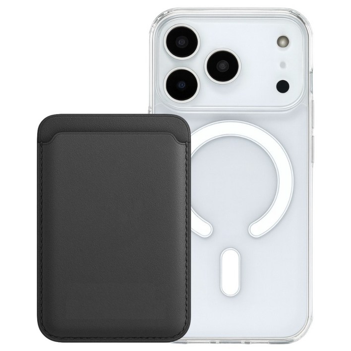 SUMMIT 맥세이프 케이스 아이폰 호환 카드 케이스 세트