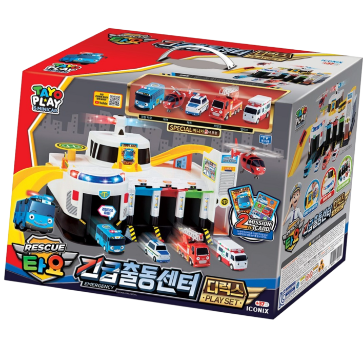 타요 긴급 출동 센터 디럭스 플레이 세트