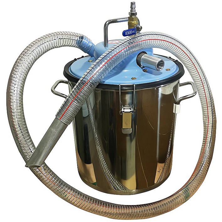 스틸석션 공압 스테인레스 절삭유 청소기 물 오일 흡입기 폐유 액체 습식 건식