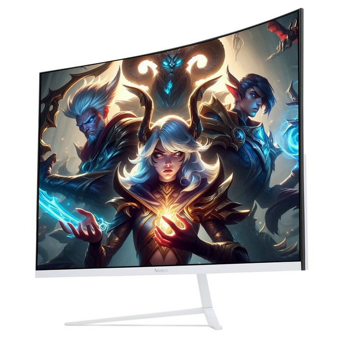 비트엠 NEWSYNC P320FC 패스트 165 커브드 게이밍 32인치 화이트 모니터 비트엠 NEWSYNC P320FC 패스트 165 커브드 게이밍 32인치 화이트 모니터
