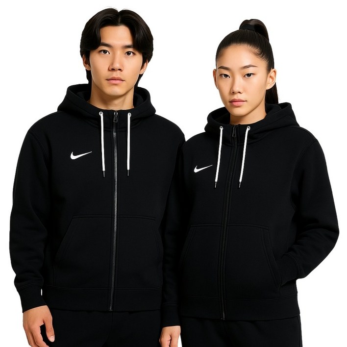 [백화점 정품] 나이키 기모 오버핏 후드집업 스우시 후디 자켓 남여 공용후디 커플자켓