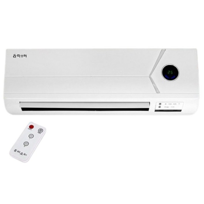 대용량 벽걸이 온풍기 벽걸이히터 업소용 전기난방기 사무실용 실내 온열기 화장실 욕실, 단일상품