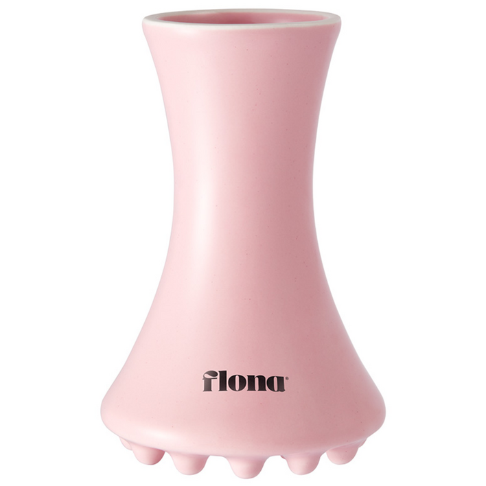 플로나 세라믹 페이스 괄사 옐로우 두피, 바디, 림프순환 마사지기