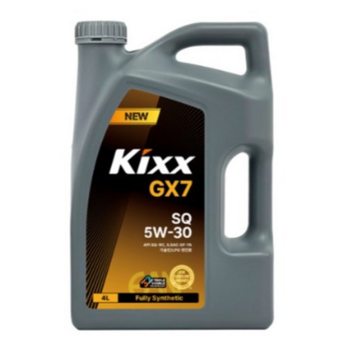 Kixx GX7 SQ 5W30 4리터+2리터 (구 G1 SP 5W30) 가솔린 엔진오일, 6L, 5w30, 1개