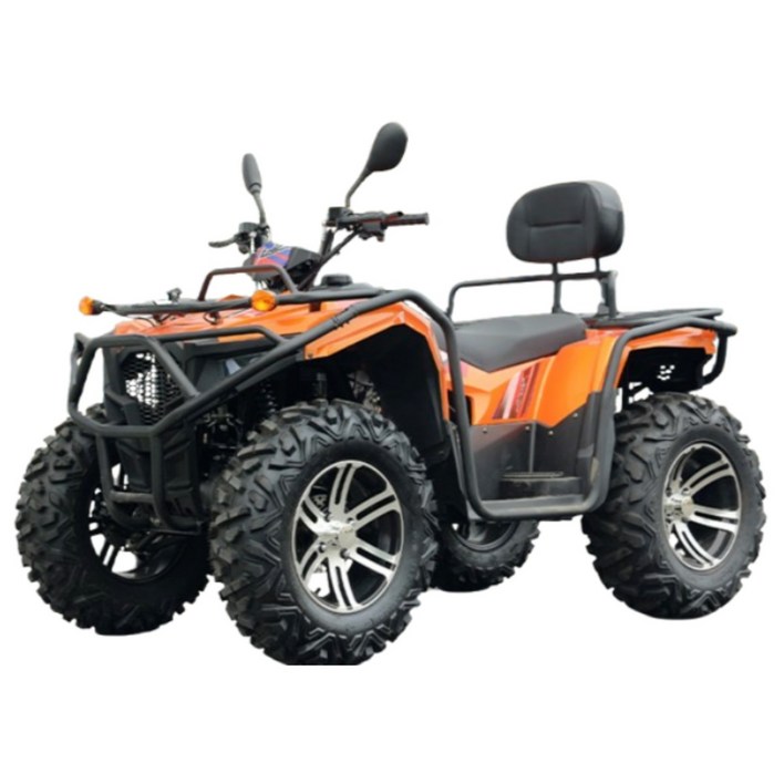진짜 4륜구동 바이크존 350cc 풀타임 사륜구동 ATV 사륜 바이크 산길 갯벌 험로 산악, 그린