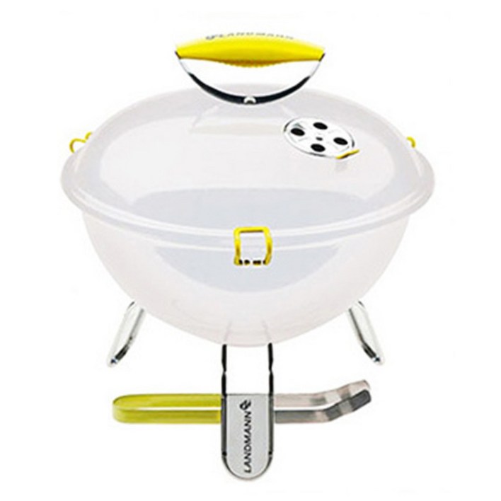 독일 명품 바베큐 그릴 랜드만 피콜리노 화이트 캠핑 불멍 화로대, 1개