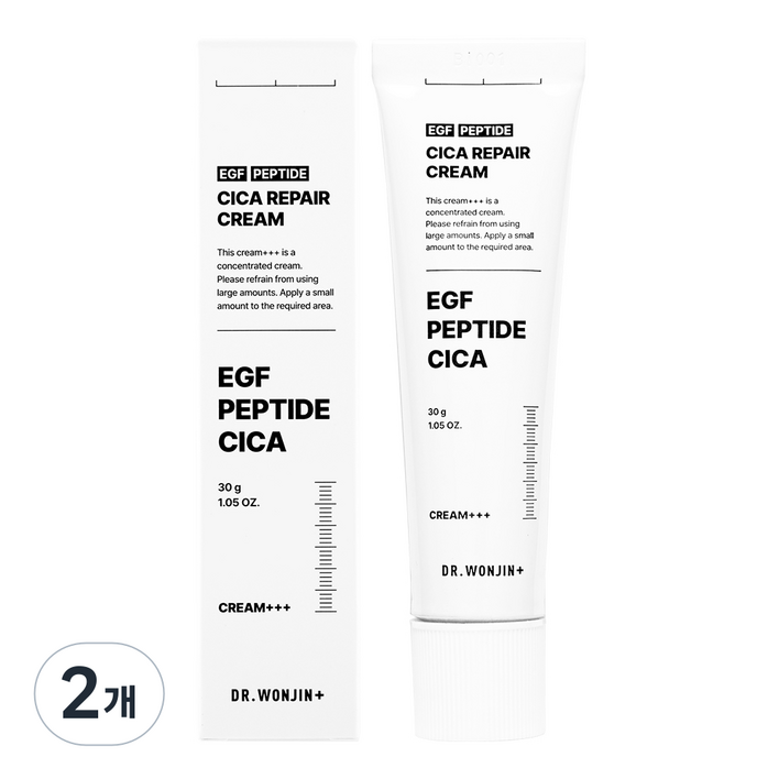 닥터토비아 피부장벽강화제 새살 연고 형 살갗 크림 EGF 펩타이드 시카 케어, 30g, 2개