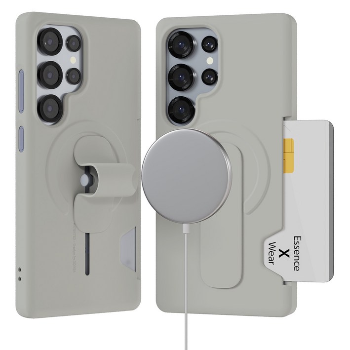 에센스웨어 스냅링 맥세이프 카드수납 휴대폰 케이스