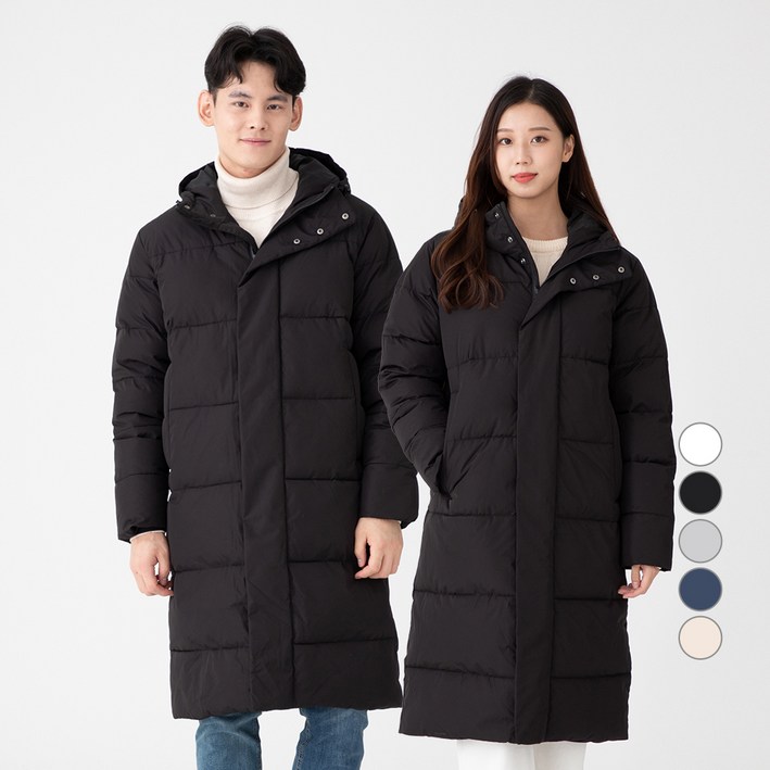 캐럿 남여공용 롱패딩 밴치 코트 캐럿 남여공용 롱패딩 밴치 코트