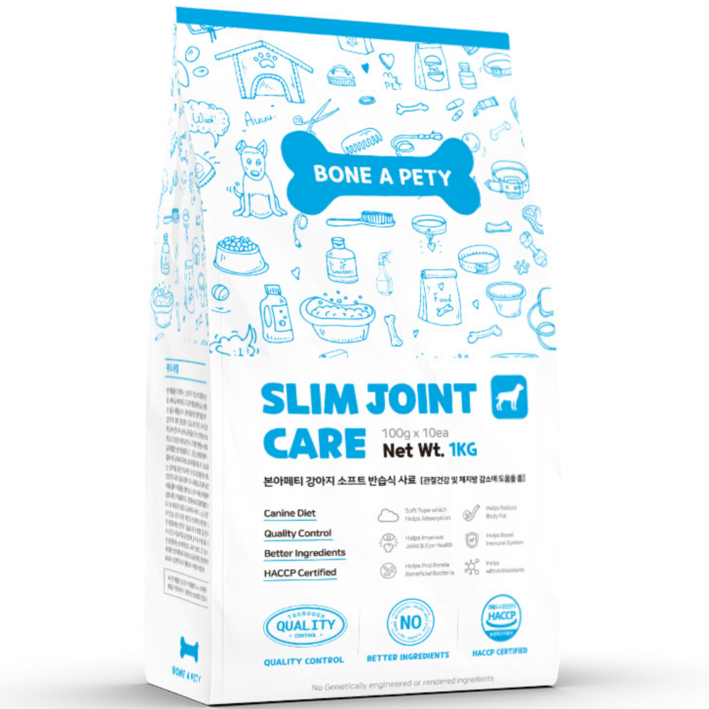 본아페티 강아지 기능성 사료, 다이어트체중감소, 1kg, 1개