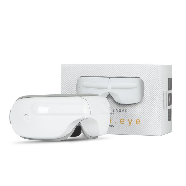 듀플렉스 쎄라아이 무선 온열 눈마사지기 DP-EM50, DP-EM50, WHITE