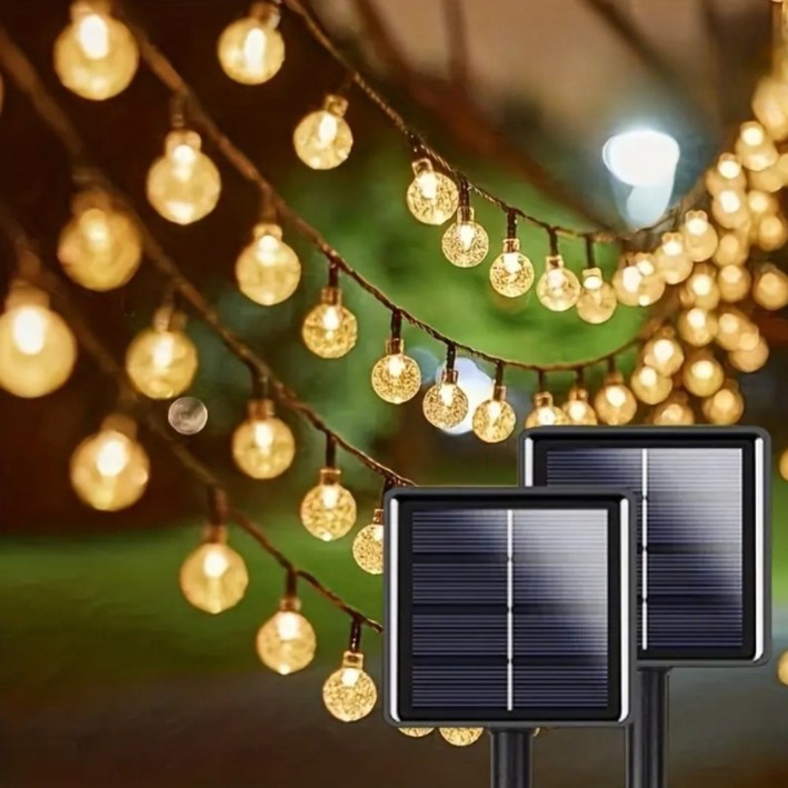 [전기료 Zero!] 태양광 앵두전구 야외 캠핑전구, 1개