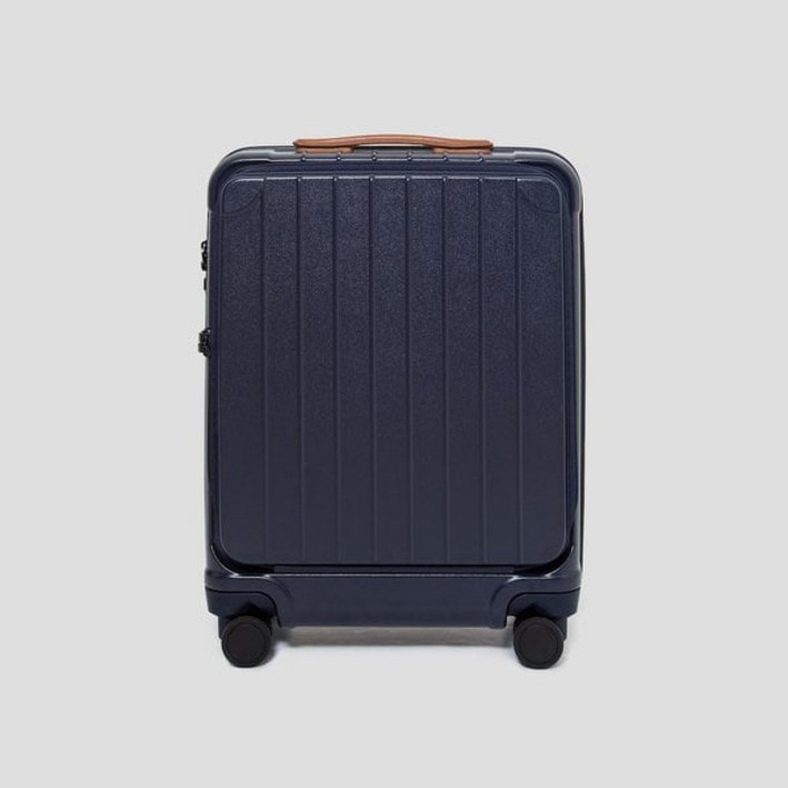 공식매장판 빈폴ACC (BE57D4M11R)어웨이 앞포켓 캐리어 20인치 - 네이비