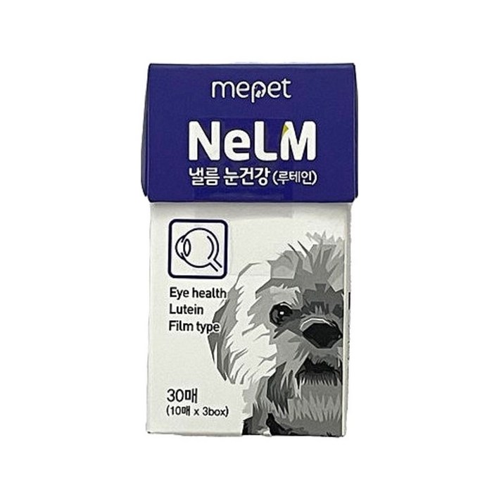 미펫 낼름 눈건강 루테인 필름 영양제 30매 4093038