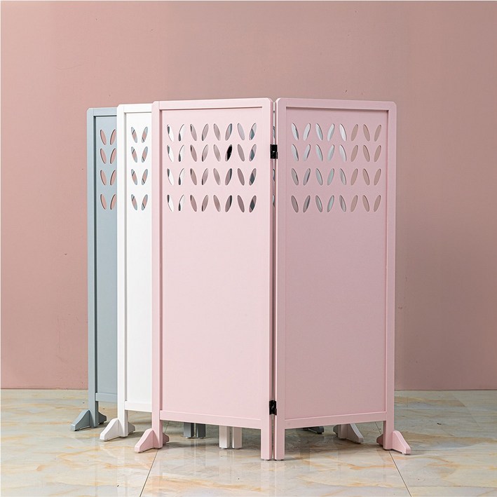 심플리스 잎새 미니 (1200) 파티션 이쁘고 귀여운 가림막 가벽 인테리어 이동식 접이식 가리개 공간분리 칸막이