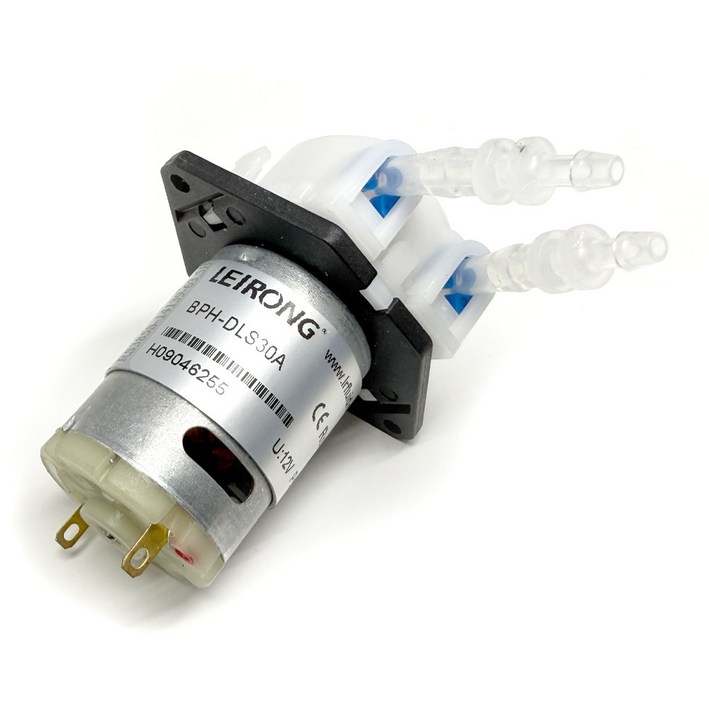 저소음 마이크로 정량펌프 DC12V 연동식 액체 이송 튜브 펌프