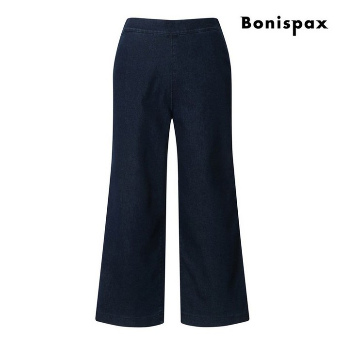보니스팍스 밴딩 와이드 크롭 데님 팬츠 (XP9PT004M0) 312477
