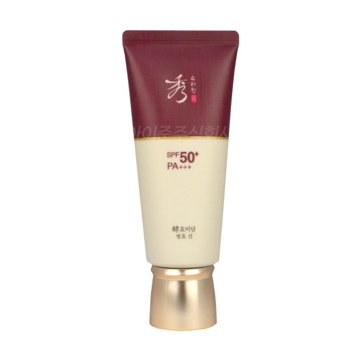 수려한 효비담 발효 선크림 SPF50+ PA+++, 100ml, 1개
